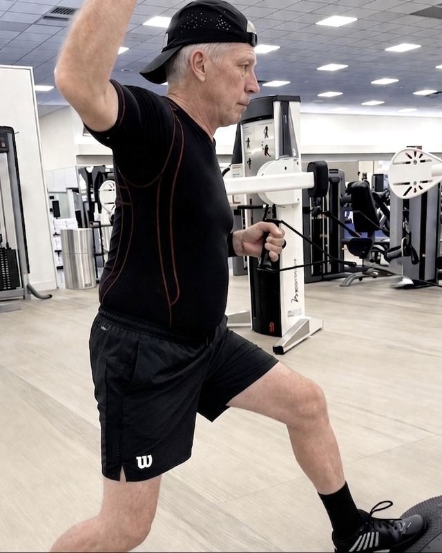 MDC Wellness — Cable lunge — 60+