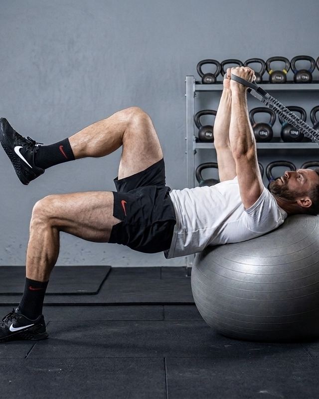 MDC Wellness — Stability-ball pullover